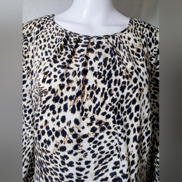 LDT L/S Leopard Print Dress - Picture 3 of 7